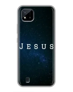 Чехол для Realme C11 (2021) / C20 с картинкой «Звездное небо Jesus»