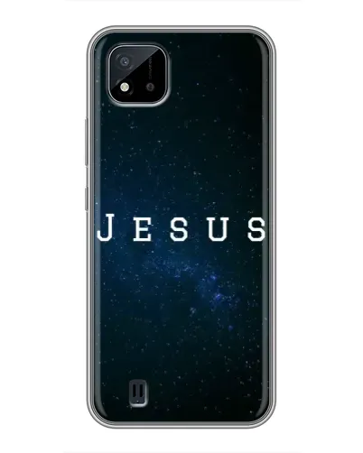 Чехол для Realme C11 (2021) / C20 с картинкой «Звездное небо Jesus» Чехол для Realme C11 (2021) / C20 с картинкой «Звездное небо Jesus»
