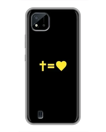 Чехол для Realme C11 (2021) / C20 с картинкой «Сердце и Крест» Чехол для Realme C11 (2021) / C20 с картинкой «Сердце и Крест»