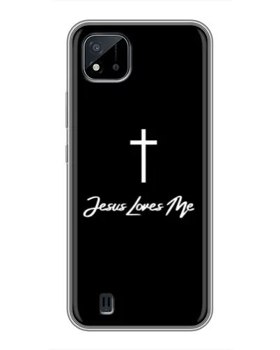 Чехол для Realme C11 (2021) / C20 с картинкой «Иисус любит тебя» Чехол для Realme C11 (2021) / C20 с картинкой «Иисус любит тебя»