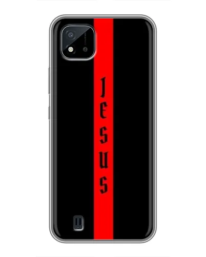 Чехол для Realme C11 (2021) / C20 с картинкой «Красная линия веры» Чехол для Realme C11 (2021) / C20 с картинкой «Красная линия веры»