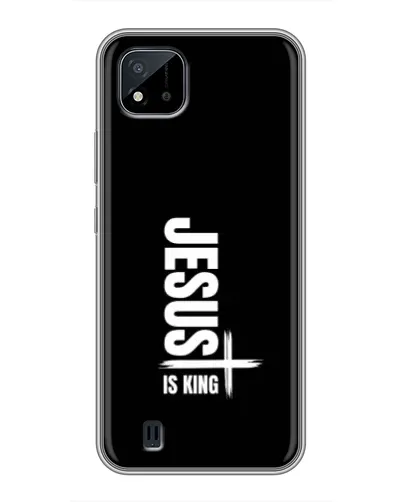 Чехол для Realme C11 (2021) / C20 с картинкой «Вертикаль веры Jesus» Чехол для Realme C11 (2021) / C20 с картинкой «Вертикаль веры Jesus»
