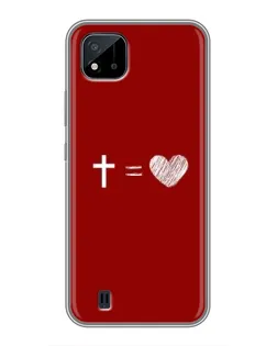 Чохол для Realme C11 (2021) / C20 з картинкою «Рівняння любові»