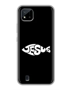 Чохол для Realme C11 (2021) / C20 з картинкою «Риба  Jesus»