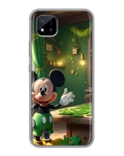 Чохол для Realme C11 (2021) / C20 з картинкою «Міккі в майстерні»