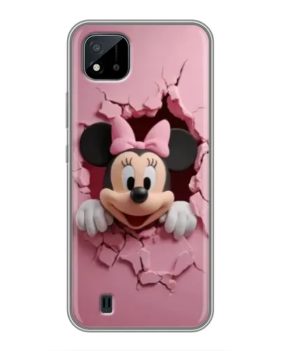 Чохол для Realme C11 (2021) / C20 з картинкою «Мінні крізь стіну»