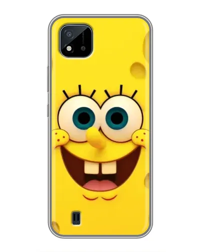 Чохол для Realme C11 (2021) / C20 з картинкою «Губка Боб посмішка» Чохол для Realme C11 (2021) / C20 з картинкою «Губка Боб посмішка»