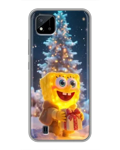 Чохол для Realme C11 (2021) / C20 з картинкою «Різдвяний Спанч Боб» Чохол для Realme C11 (2021) / C20 з картинкою «Різдвяний Спанч Боб»