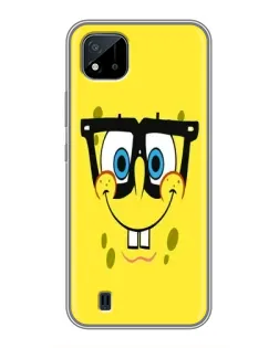 Чохол для Realme C11 (2021) / C20 з картинкою «Мінімалістичний Спанч Боб»