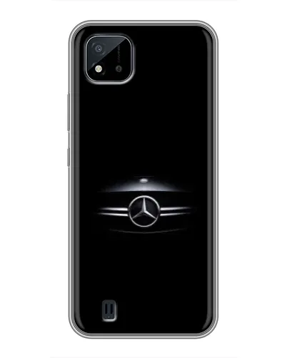 Чехол для Realme C11 (2021) / C20 с картинкой «Mercedes — абстрактные линии»