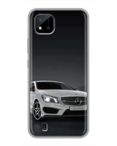 Чехол для Realme C11 (2021) / C20 с картинкой «Mercedes AMG GT Silver»