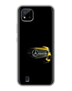 Чехол для Realme C11 (2021) / C20 с картинкой «Mercedes — ретро стиль»