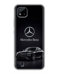 Чехол для Realme C11 (2021) / C20 с картинкой «Mercedes — решетка радиатора»