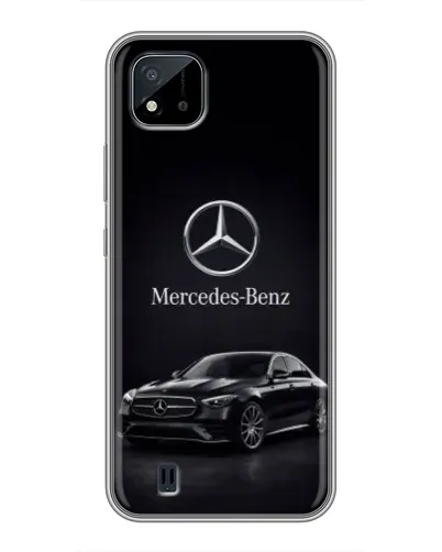 Чехол для Realme C11 (2021) / C20 с картинкой «Mercedes — решетка радиатора»