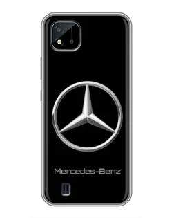 Чехол для Realme C11 (2021) / C20 с картинкой «Mercedes Silver Logo»