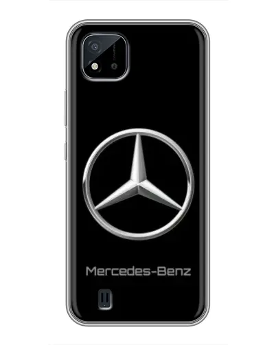 Чехол для Realme C11 (2021) / C20 с картинкой «Mercedes Silver Logo»