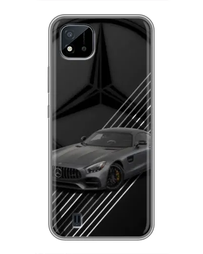 Чехол для Realme C11 (2021) / C20 с картинкой «Mercedes AMG — графика»