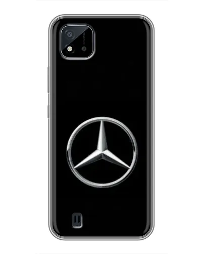 Чехол для Realme C11 (2021) / C20 с картинкой «Mercedes классический лого»
