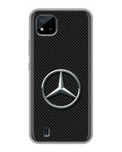 Чохол для Realme C11 (2021) / C20 з картинкою «Карбоновий Mercedes стиль» Чохол для Realme C11 (2021) / C20 з картинкою «Карбоновий Mercedes стиль»