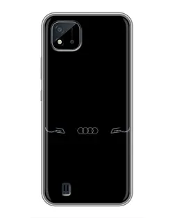 Чохол для Realme C11 (2021) / C20 з картинкою «Audi — світловий підпис»