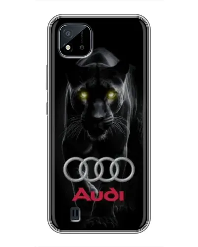 Чохол для Realme C11 (2021) / C20 з картинкою «Пантера та Audi»