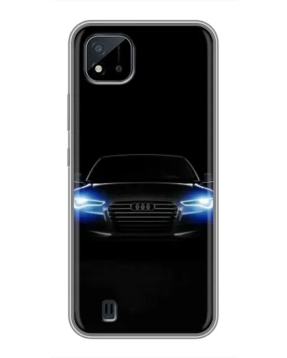 Чохол для Realme C11 (2021) / C20 з картинкою «Audi в неоні»