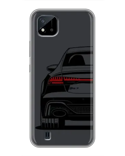 Чохол для Realme C11 (2021) / C20 з картинкою «Задня частина Audi — арт»