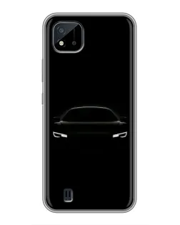 Чохол для Realme C11 (2021) / C20 з картинкою «Погляд Audi у темряві»
