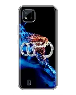 Чохол для Realme C11 (2021) / C20 з картинкою «Енергія лого Audi»
