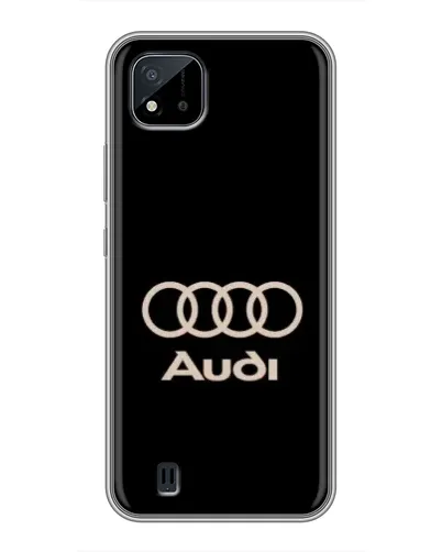 Чохол для Realme C11 (2021) / C20 з картинкою «Audi — золотий логотип»
