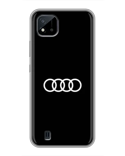 Чохол для Realme C11 (2021) / C20 з картинкою «Audi White Logo»