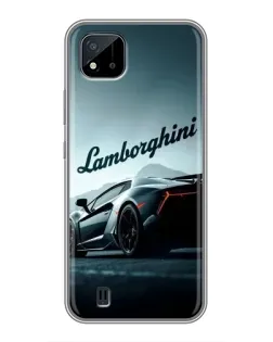 Чохол для Realme C11 (2021) / C20 з картинкою «Класичний Lamborghini надпис»