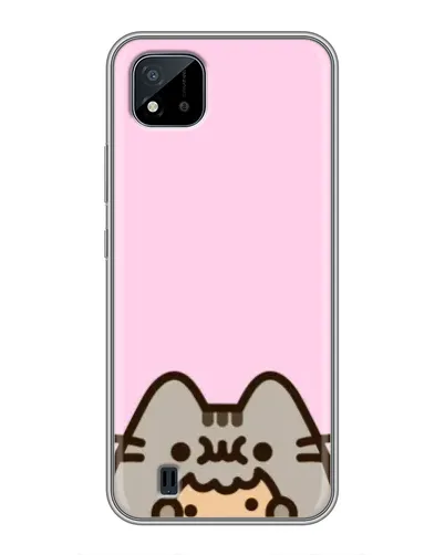 Чохол для Realme C11 (2021) / C20 з картинкою «Pusheen та печиво» Чохол для Realme C11 (2021) / C20 з картинкою «Pusheen та печиво»
