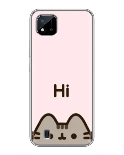 Чохол для Realme C11 (2021) / C20 з картинкою «Пушин каже Hi» Чохол для Realme C11 (2021) / C20 з картинкою «Пушин каже Hi»
