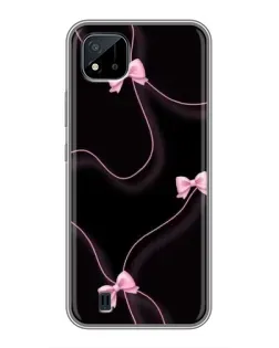 Чохол для Realme C11 (2021) / C20 з картинкою «Рожеві стрічки»