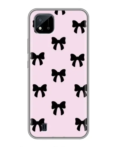 Чохол для Realme C11 (2021) / C20 з картинкою «Чорні банти Coquette» Чохол для Realme C11 (2021) / C20 з картинкою «Чорні банти Coquette»