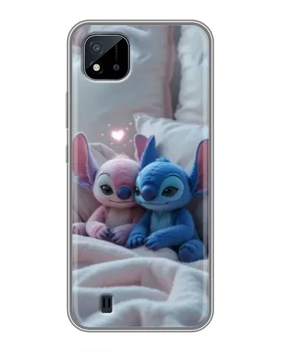 Чехол для Realme C11 (2021) / C20 с картинкой «Плюшевые Стич Ангел» Чехол для Realme C11 (2021) / C20 с картинкой «Плюшевые Стич Ангел»