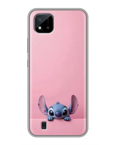 Чехол для Realme C11 (2021) / C20 с картинкой «Stitch выглядывает» Чехол для Realme C11 (2021) / C20 с картинкой «Stitch выглядывает»