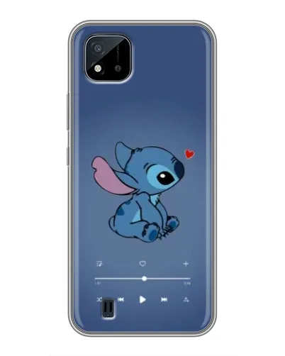 Чехол для Realme C11 (2021) / C20 с картинкой «Музыкальный Stitch» Чехол для Realme C11 (2021) / C20 с картинкой «Музыкальный Stitch»