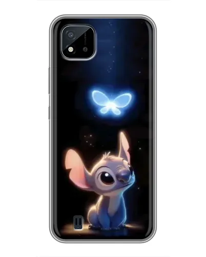 Чехол для Realme C11 (2021) / C20 с картинкой «Сияющий Стич» Чехол для Realme C11 (2021) / C20 с картинкой «Сияющий Стич»