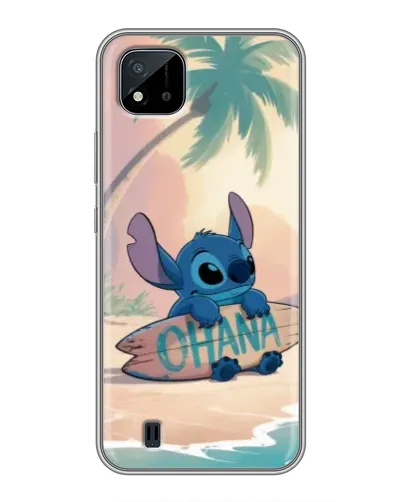 Чехол для Realme C11 (2021) / C20 с картинкой «Стич на серфе» Чехол для Realme C11 (2021) / C20 с картинкой «Стич на серфе»