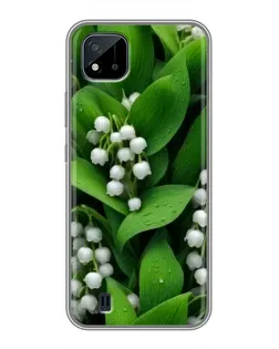 Чохол для Realme C11 (2021) / C20 з картинкою «Конвалії в зелені»