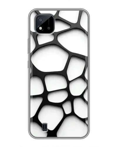 Чохол для Realme C11 (2021) / C20 з картинкою «Біла об'ємна сітка» Чохол для Realme C11 (2021) / C20 з картинкою «Біла об'ємна сітка»