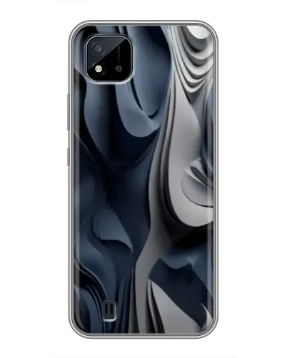 Чохол для Realme C11 (2021) / C20 з картинкою «Об'ємні сині складки» Чохол для Realme C11 (2021) / C20 з картинкою «Об'ємні сині складки»