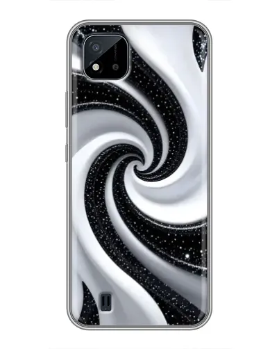 Чохол для Realme C11 (2021) / C20 з картинкою «Чорно-біла спіраль» Чохол для Realme C11 (2021) / C20 з картинкою «Чорно-біла спіраль»