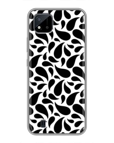Чохол для Realme C11 (2021) / C20 з картинкою «Контрастні чорні краплі» Чохол для Realme C11 (2021) / C20 з картинкою «Контрастні чорні краплі»