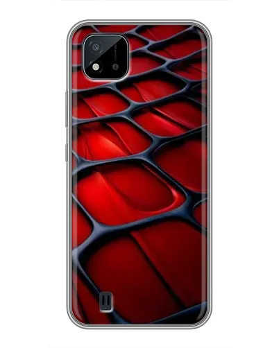 Чохол для Realme C11 (2021) / C20 з картинкою «Червона глянцева сітка» Чохол для Realme C11 (2021) / C20 з картинкою «Червона глянцева сітка»