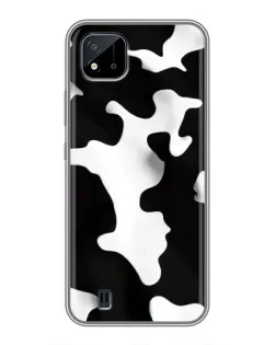 Чохол для Realme C11 (2021) / C20 з картинкою «Чорно-біла пляма»