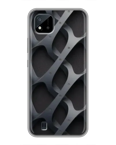 Чохол для Realme C11 (2021) / C20 з картинкою «Об'ємне сіре плетіння» Чохол для Realme C11 (2021) / C20 з картинкою «Об'ємне сіре плетіння»