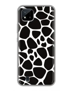 Чохол для Realme C11 (2021) / C20 з картинкою «Чорно-білий жираф»